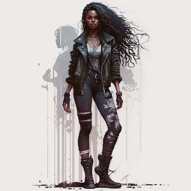 full body standing in ankle boots Fashion clothes clipart clothes Chanel , Nike,fashionable multicolored, black melanated, women wearing eyelashes, long hair fashion model,clear illustrations , cartoon sharp focus, illustration, art by artgerm and greg rutkowski