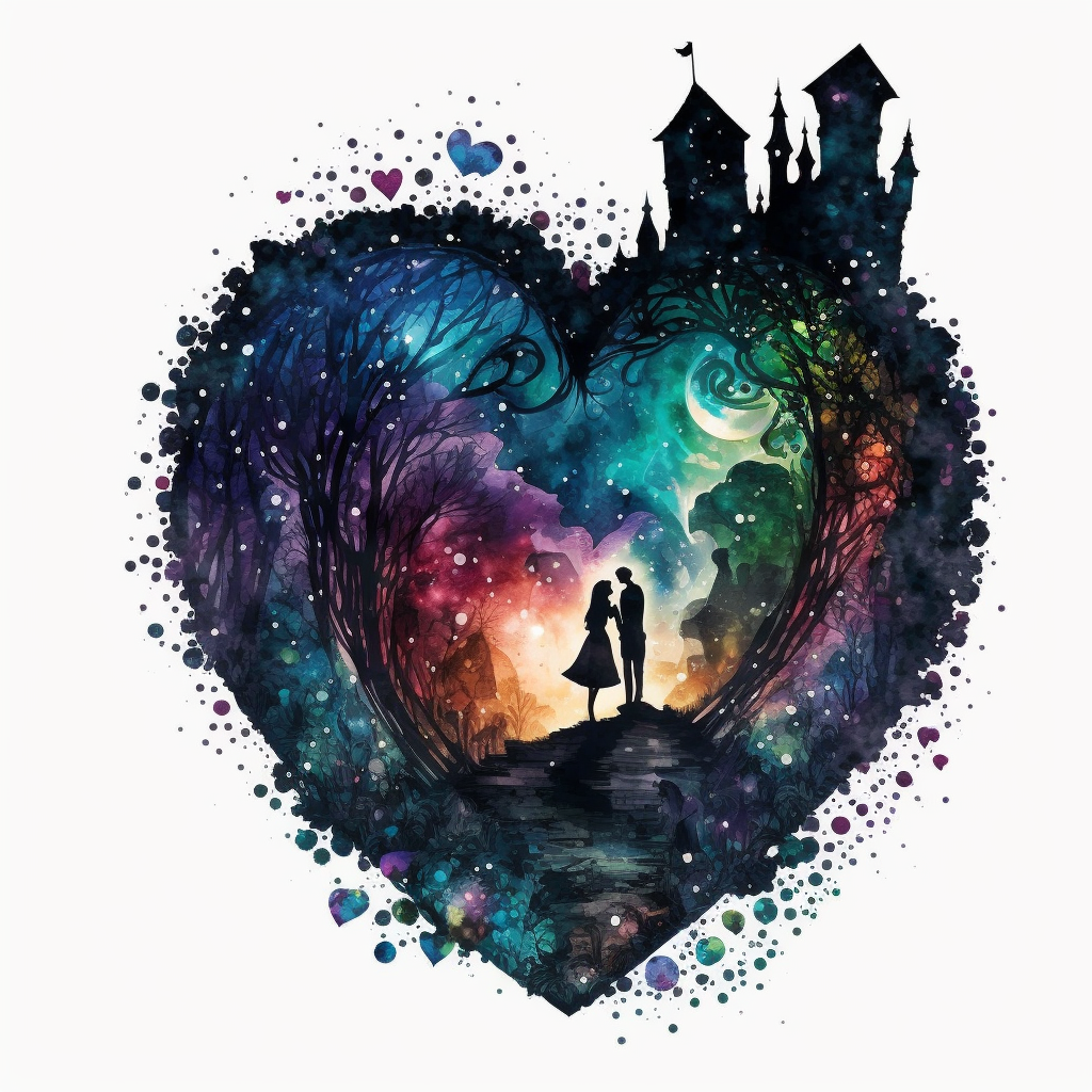 glitter heart cliparts