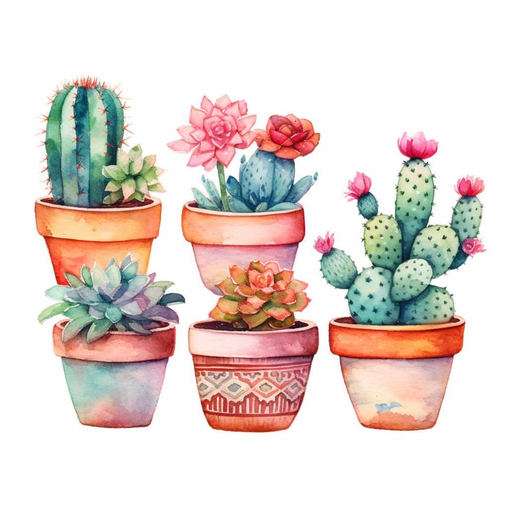 hd cactus cliparts