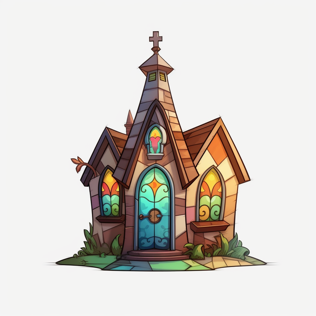 cartoon church cliparts