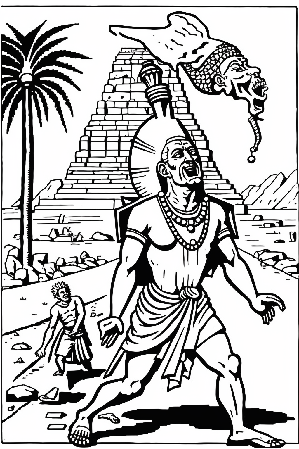 egyptian pyramid clipart
