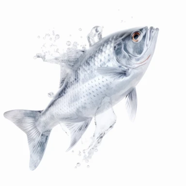 fresh fish clipart with ice