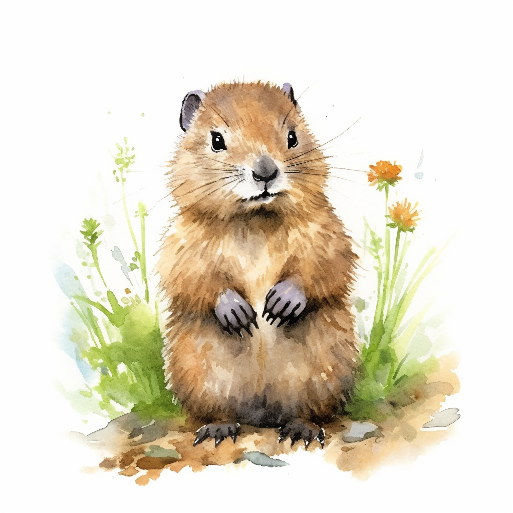 groundhog cliparts