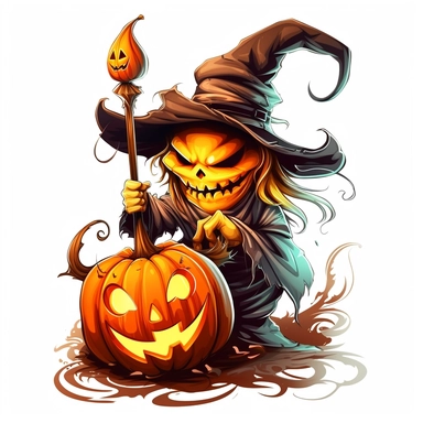 single halloween clipart vector png white background