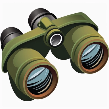 binoculars clipart