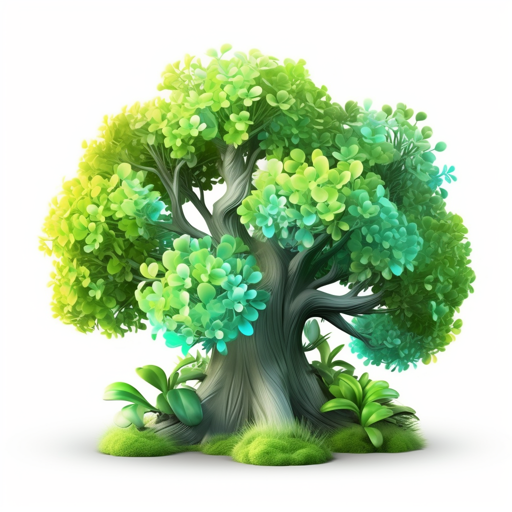 green bush cliparts