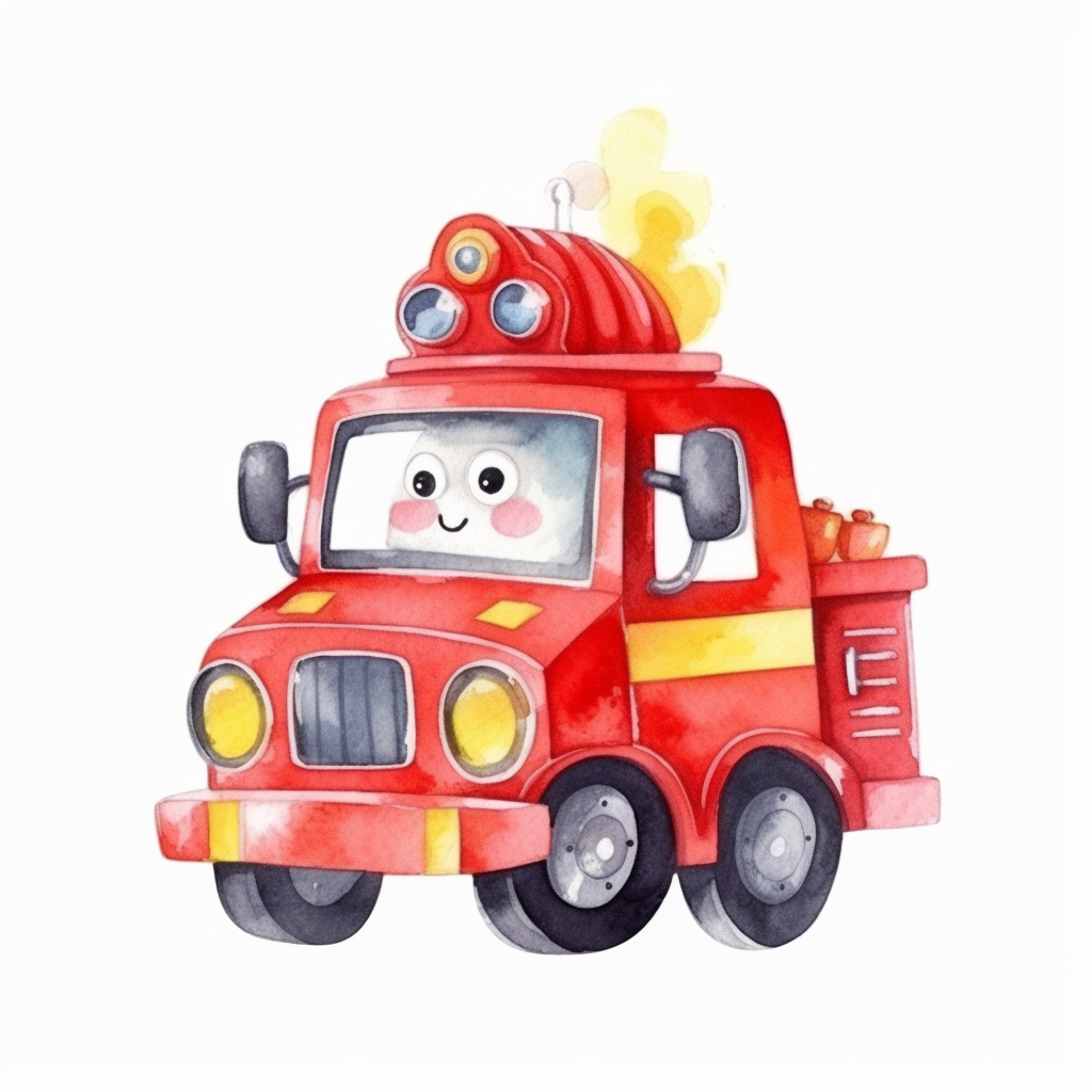 firetruck clipart