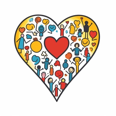 Clipart for the Ebook The Empathy Guidebook: Practical Tips for Cultivating Empathy in Your Daily Life