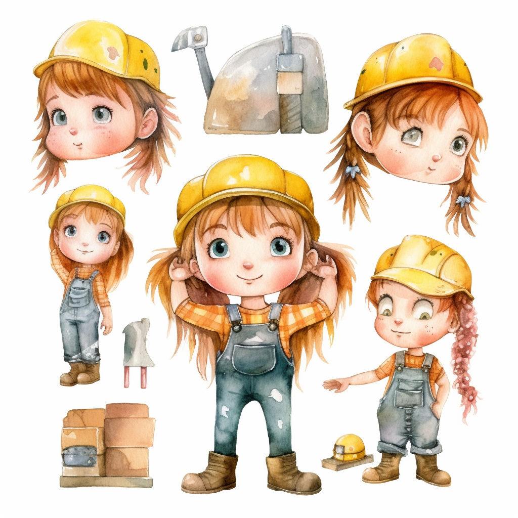 construction worker cliparts