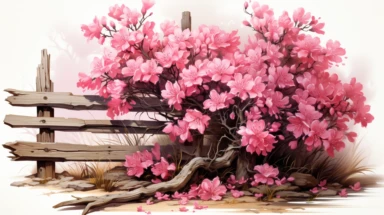 a watercolor floral wooden fence clipart photo-realistic, ultra sharp, ultra sharp focus, ultra detailed focus, simplicity, higher coherence, minimalism, ultra detailed, hyper realistic details, beautiful, modern, OC rendered, 32k uhd , insane details, intricate details, Photoshoot, Depth of Field, captured with Phase One XF IQ4 camera , 200 Mega Pixel lens,
