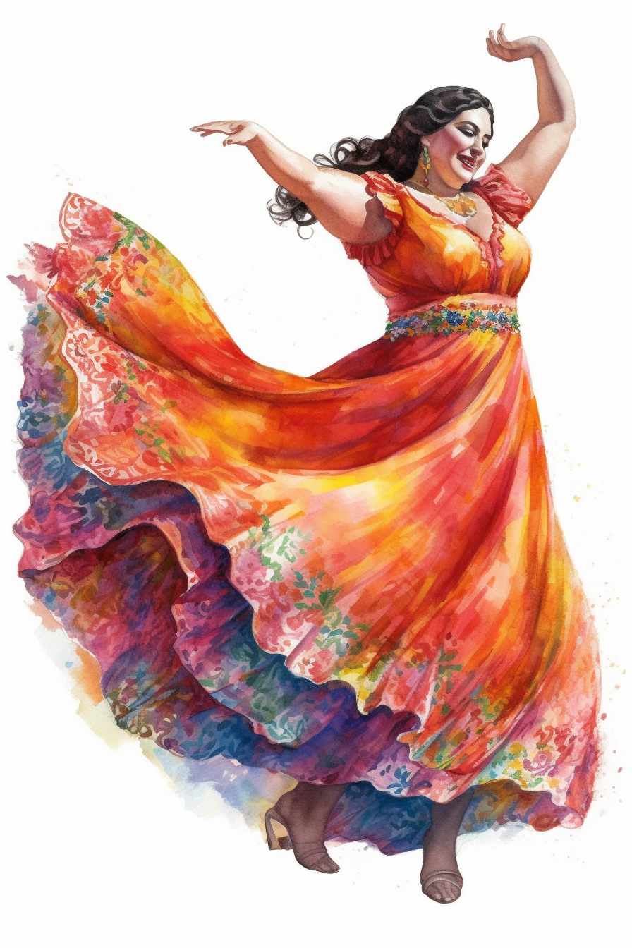 flamenco cliparts
