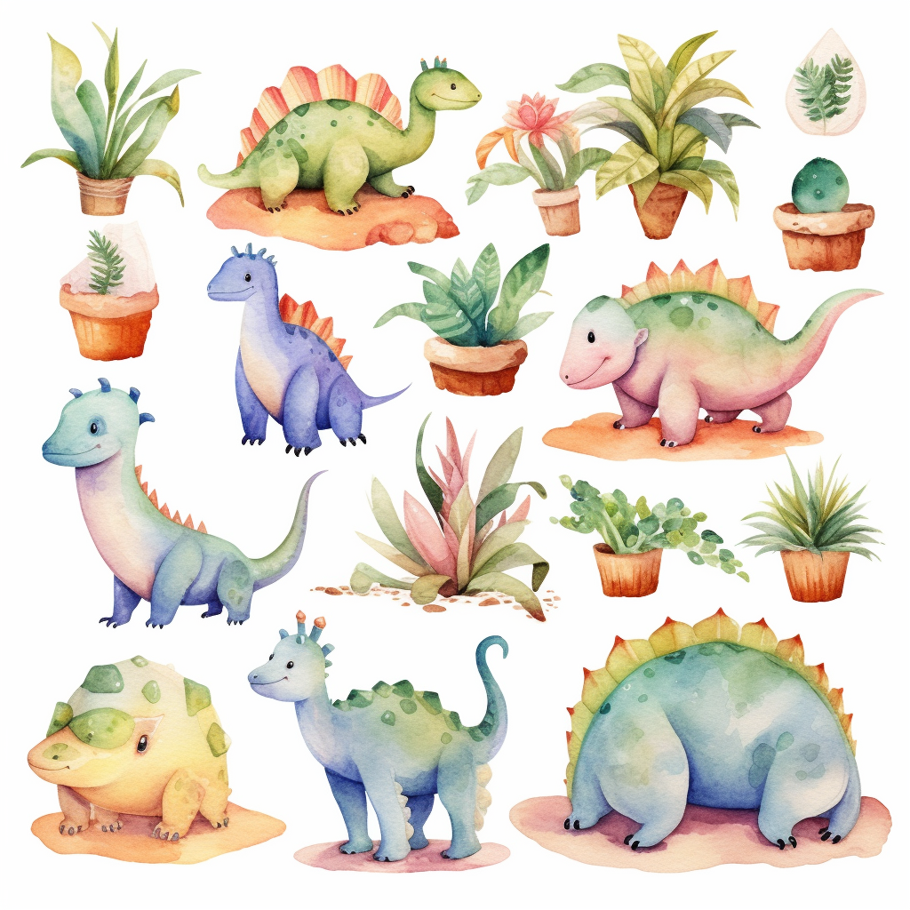 dino cliparts