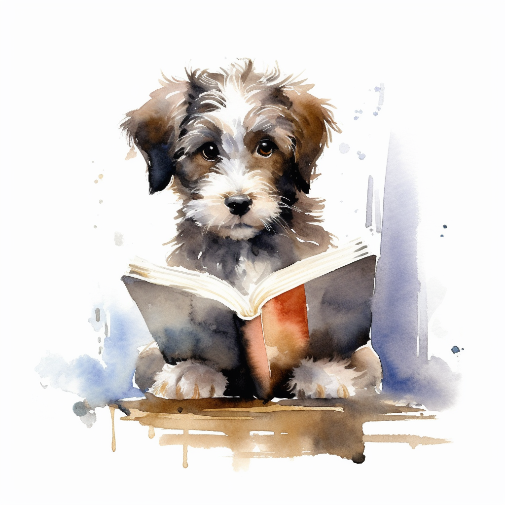 cute puppy clipart