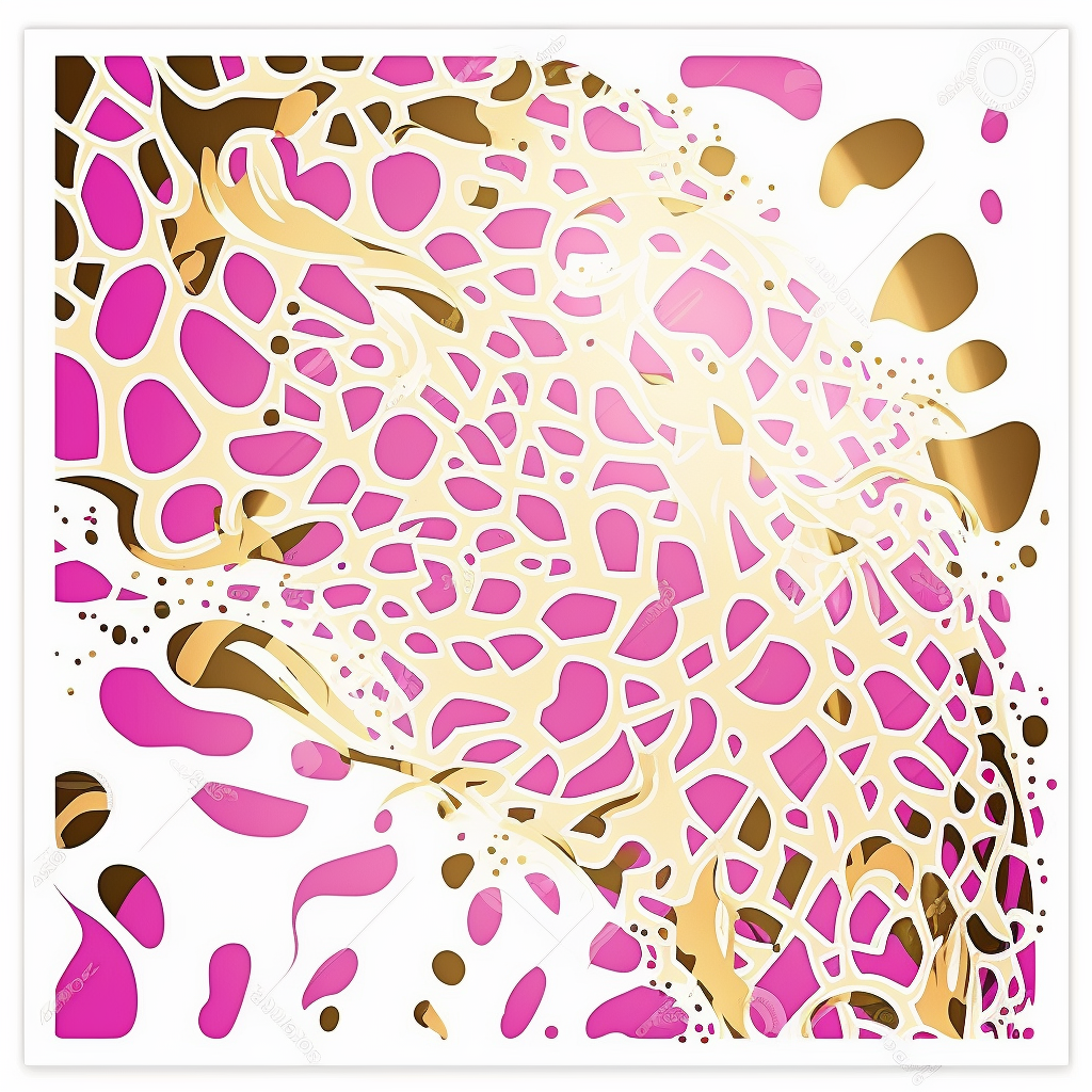 leopard print clipart