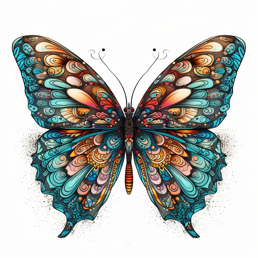 butterfly cliparts background