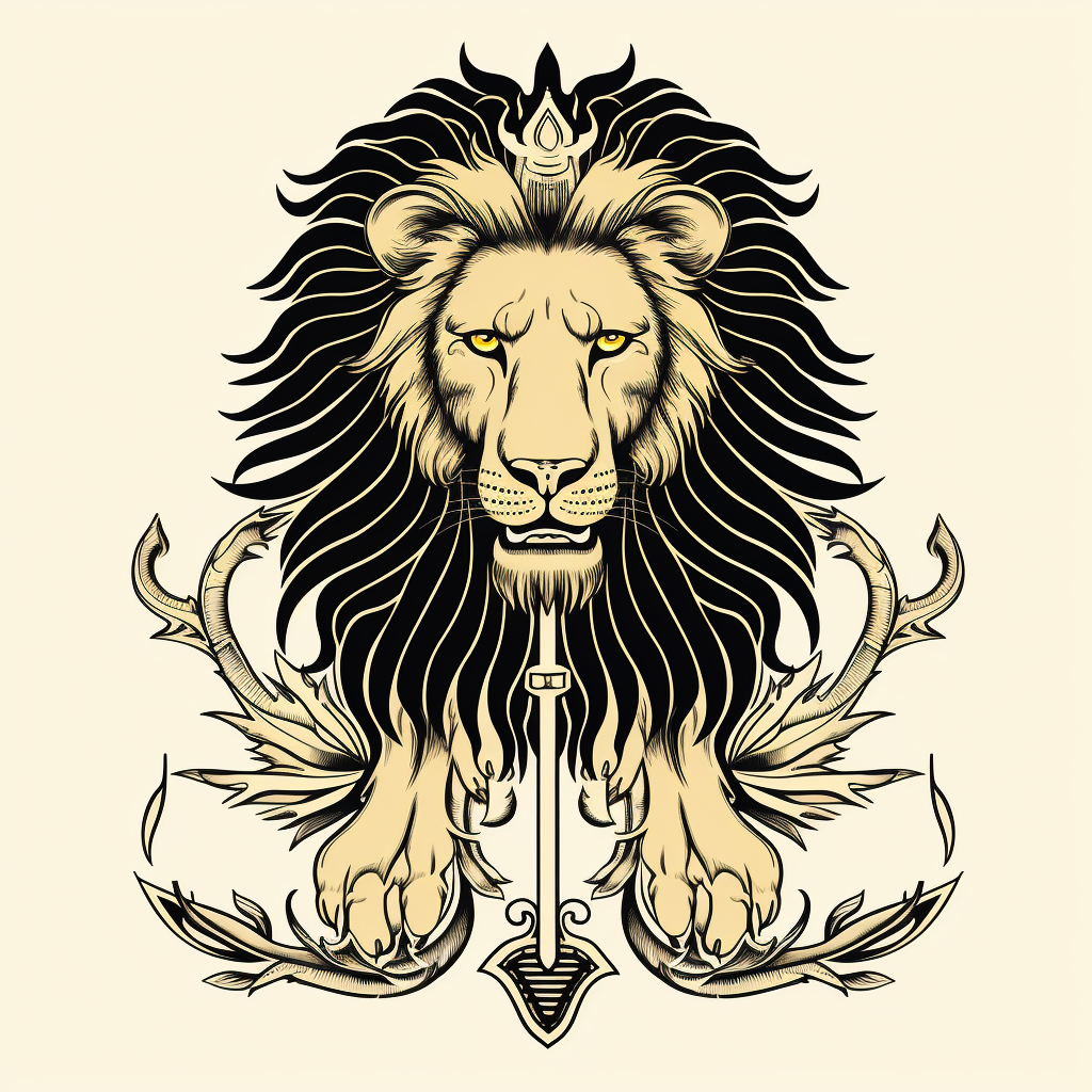 clip art lion