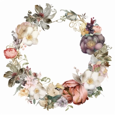 neutral watercolor china style a flower bouquet wreath frame clipart png transparent white background one object truly timeless elegance premium luxury ornate photo realistic honestly reality aesthetic consistent quality unique exquisite iridescence individuality array of colors rich treasured throughout the ages refinement symbolizing luxury glamour allure wonders of the nature mother of pearl luminous quality light in a myriad of enchanting colors royal jewelry delicate shimmer pearlescent eff
