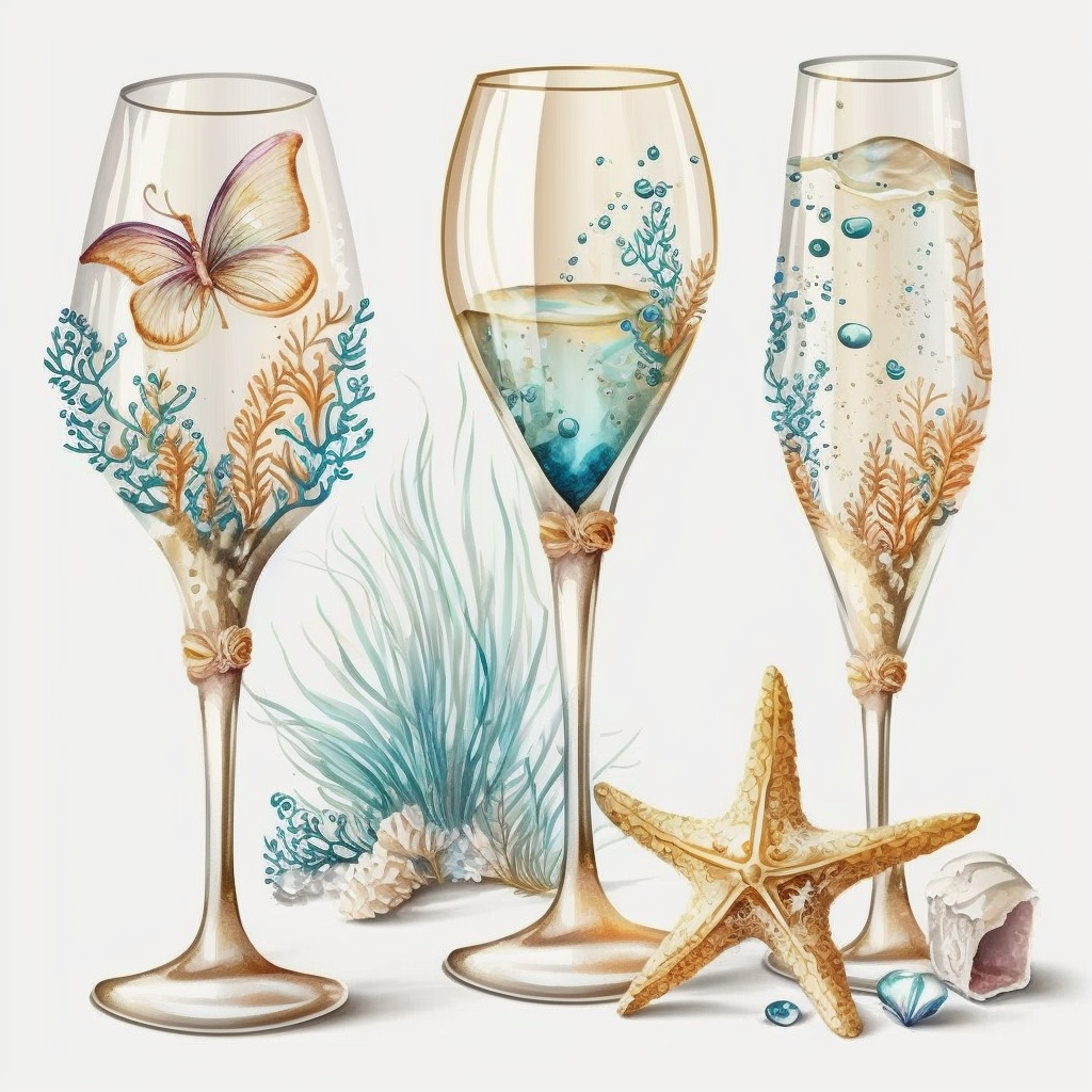 nautical wedding cliparts