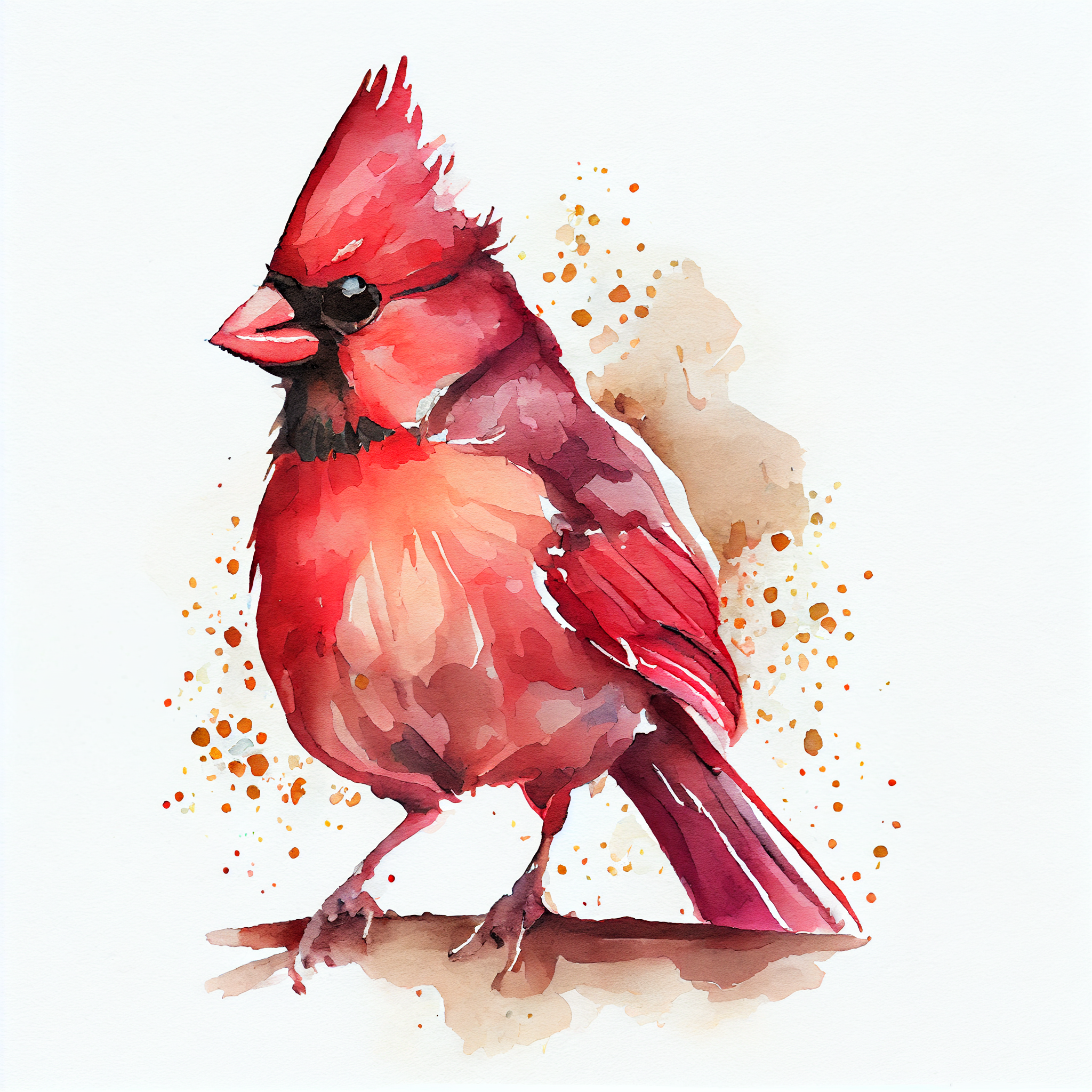 cute cardinal cliparts