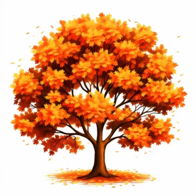 maple tree clipart hd
