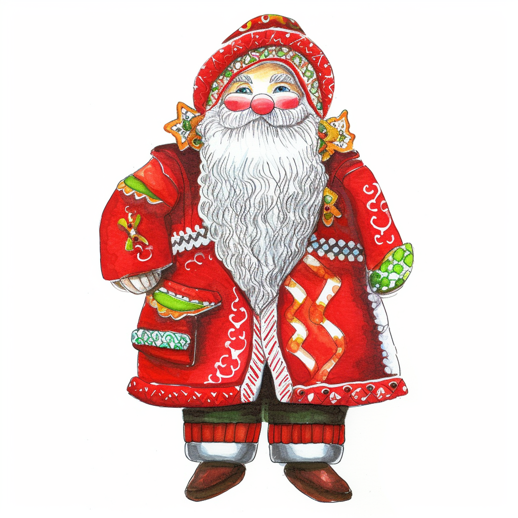 christmas character cliparts