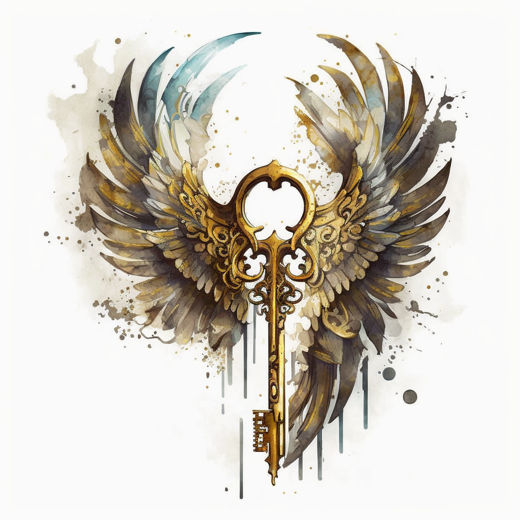golden key cliparts
