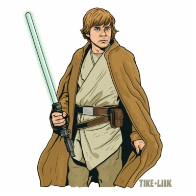 luke skywalker clipart
