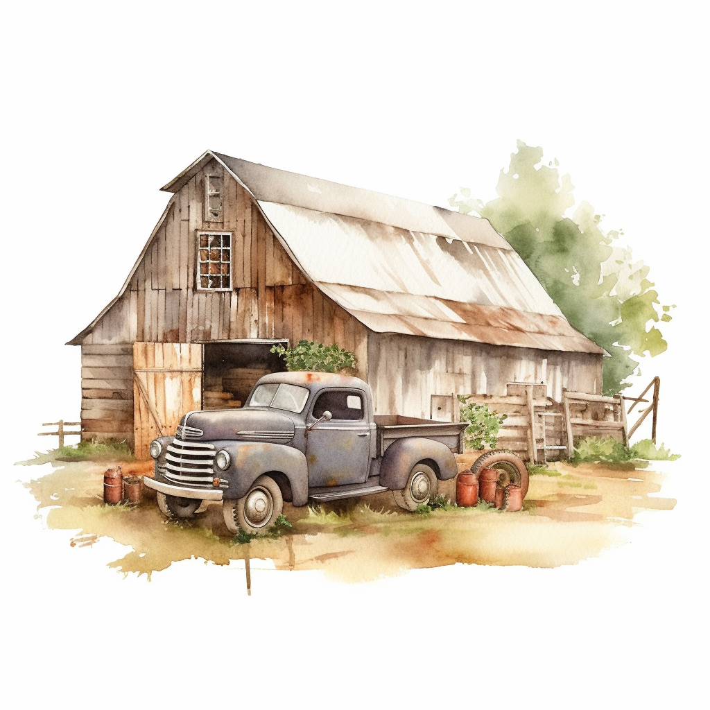 farm barn cliparts