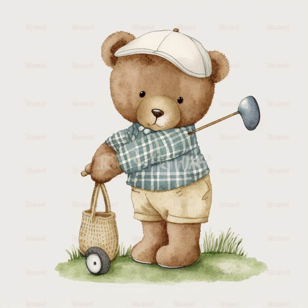 cute golf cliparts