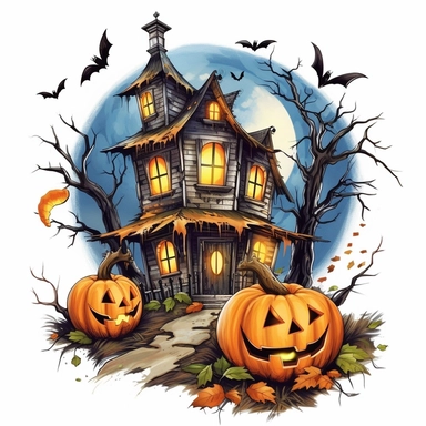 Halloween for Holiday clip art illustrator