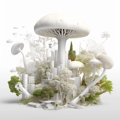 White background. Clipart. food. magical foodscapes made from mouthwatering dishes that are transformed into extraordinary landscapes. mystical, beauty of nature elements, touch of fantasy, visually stunning, enchanting, imagination, culinary, extraordinary. Clipart. White background.
