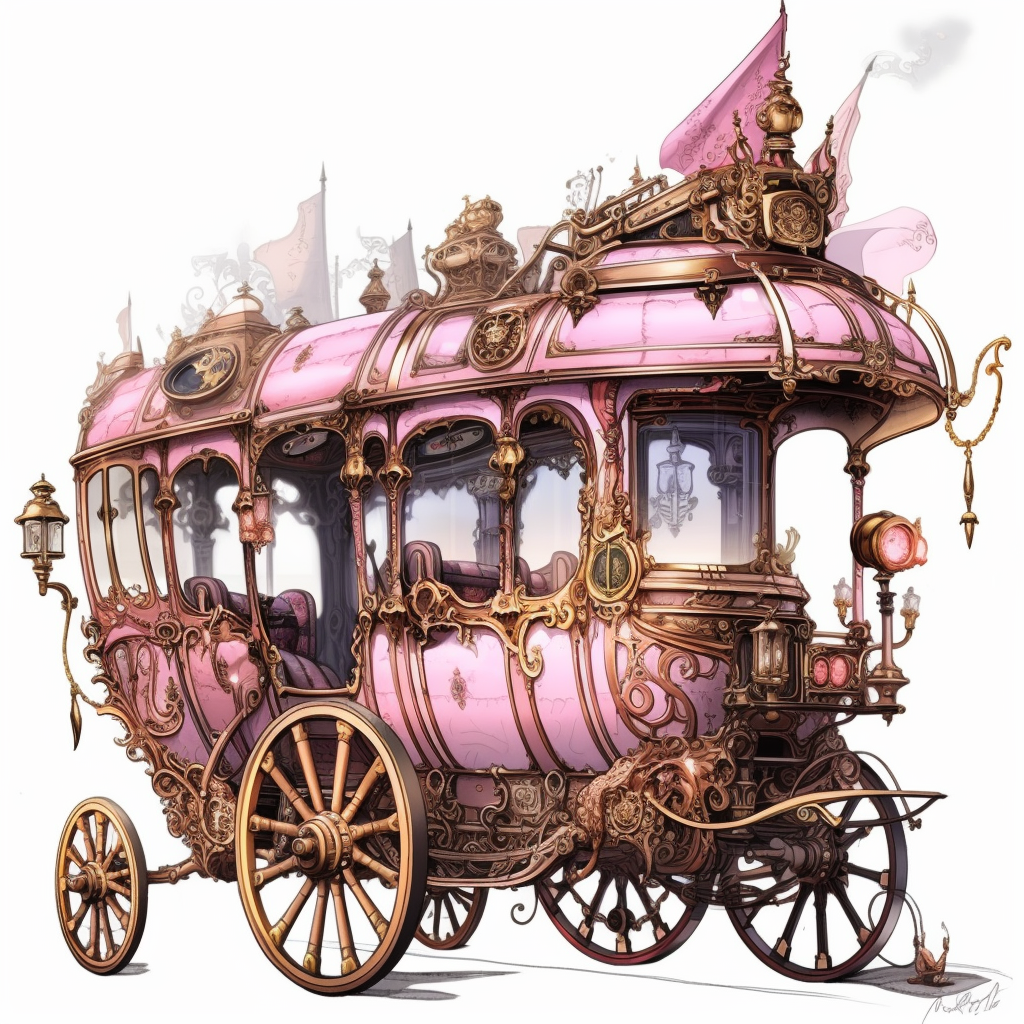 horse drawn carriage cliparts