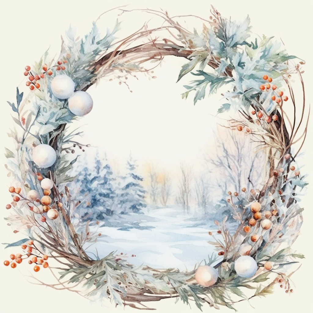christmas frame cliparts