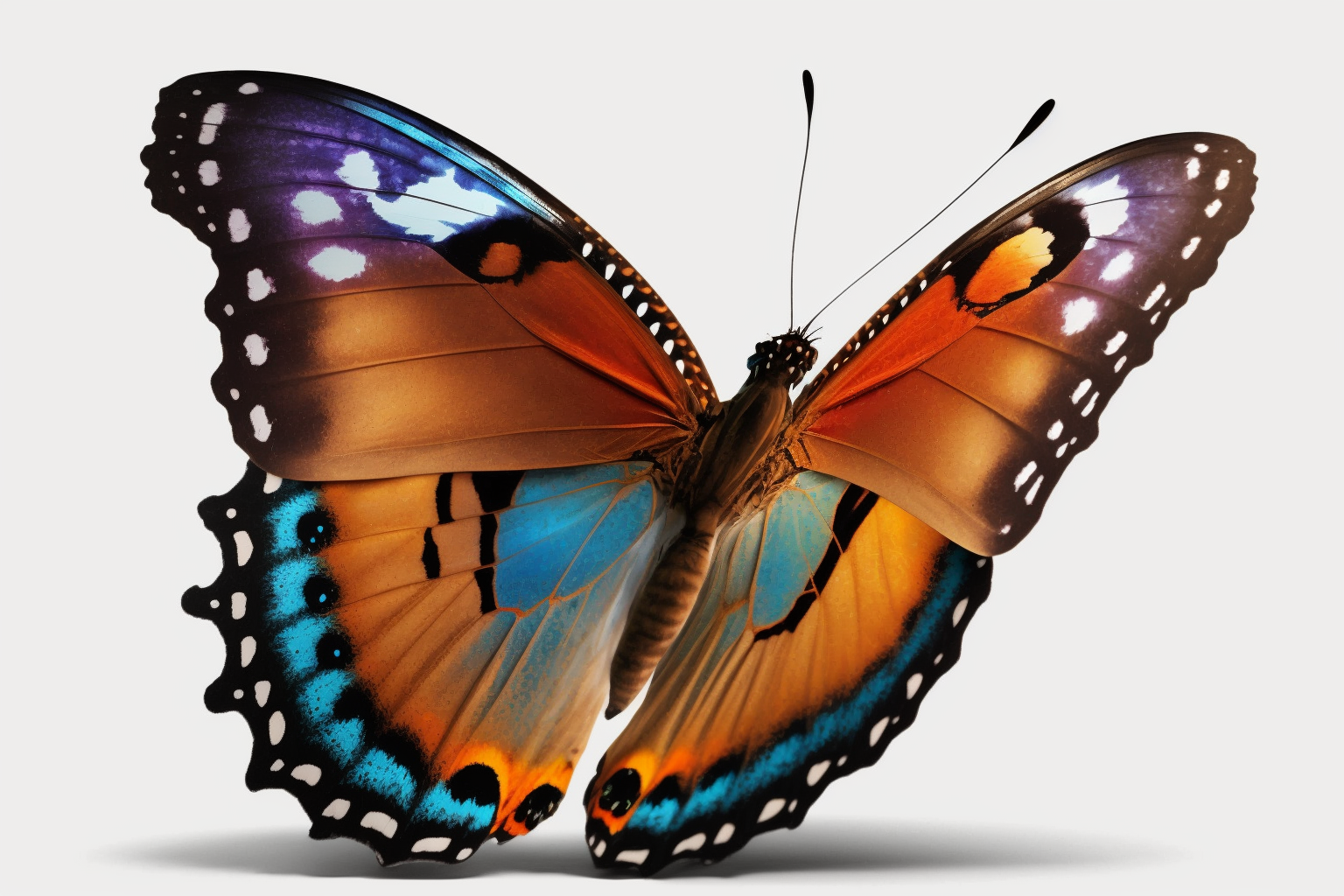 half butterfly cliparts