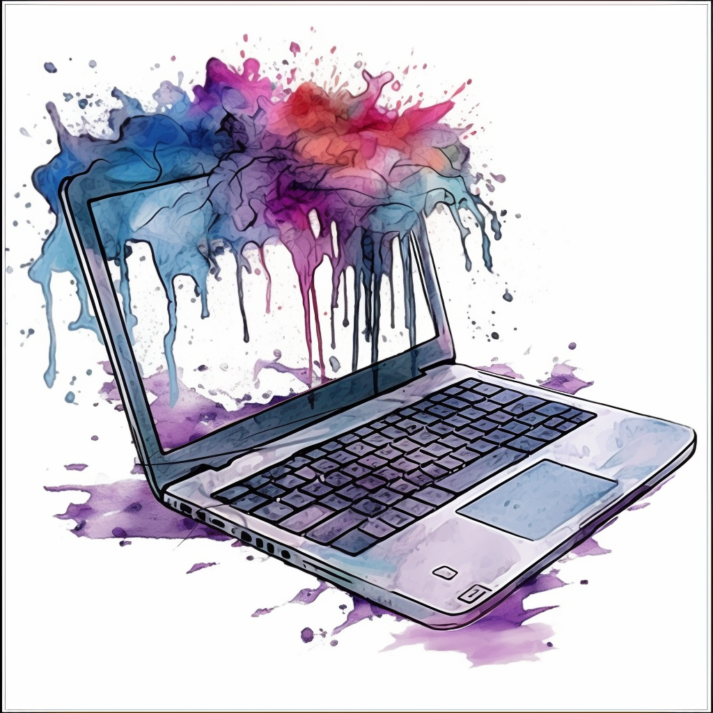 laptop computer clipart