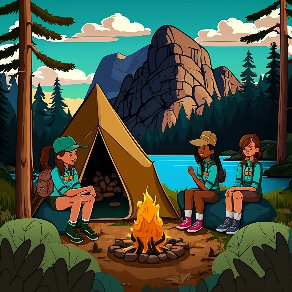 girl scout cliparts
