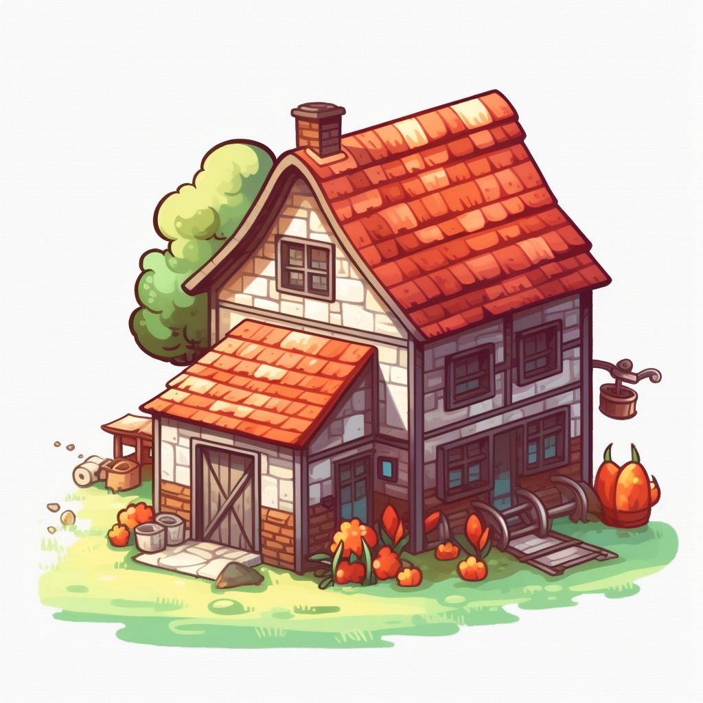 farm barn cliparts