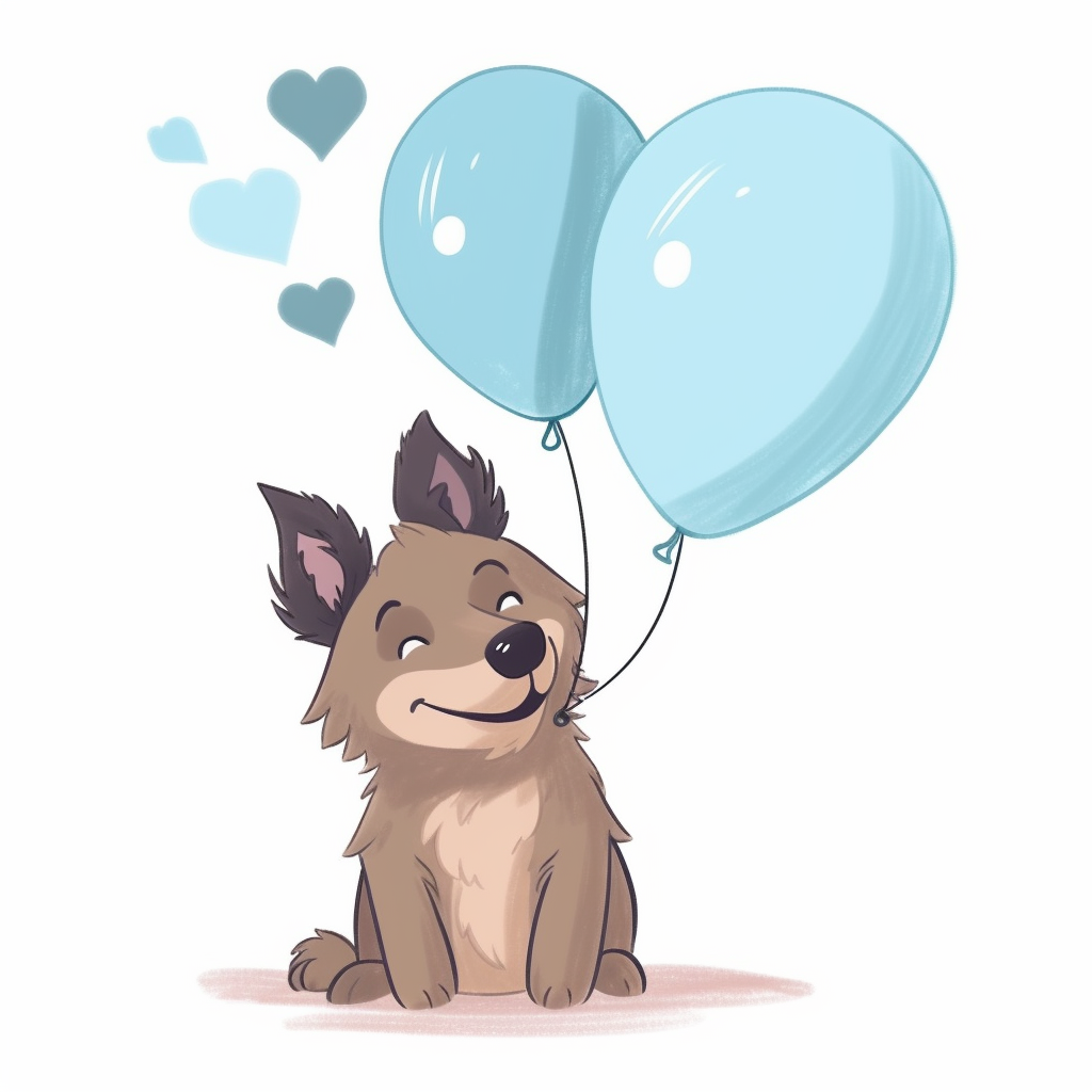 holding dog cliparts