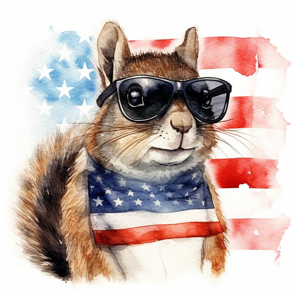 gray squirrel cliparts
