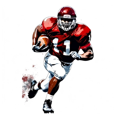 football clip art, white background