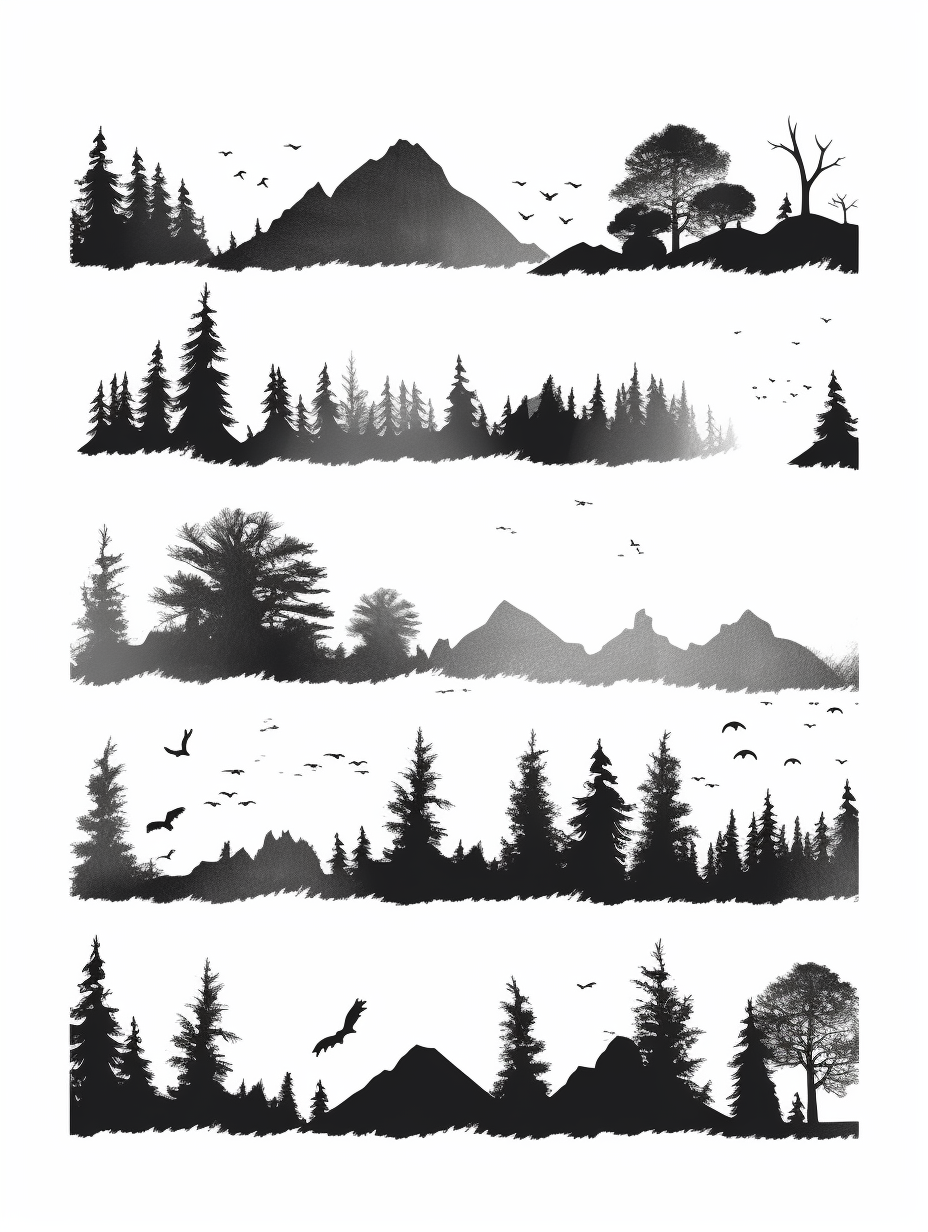 eye silhouette cliparts