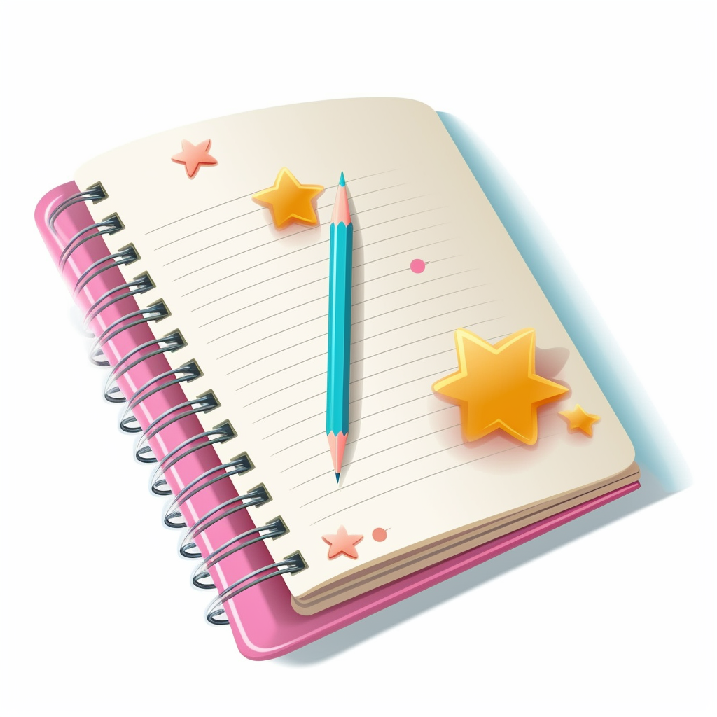 notepad cliparts