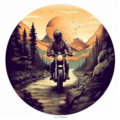 Adventure Exploration Freedom Open road Thrills Discoveries Camaraderie Scenic routes Motorcycle culture Self - discovery skull clipart - cafe racer