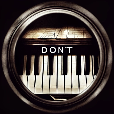 piano, logo, clipart, nuance, detail, phrase DONT