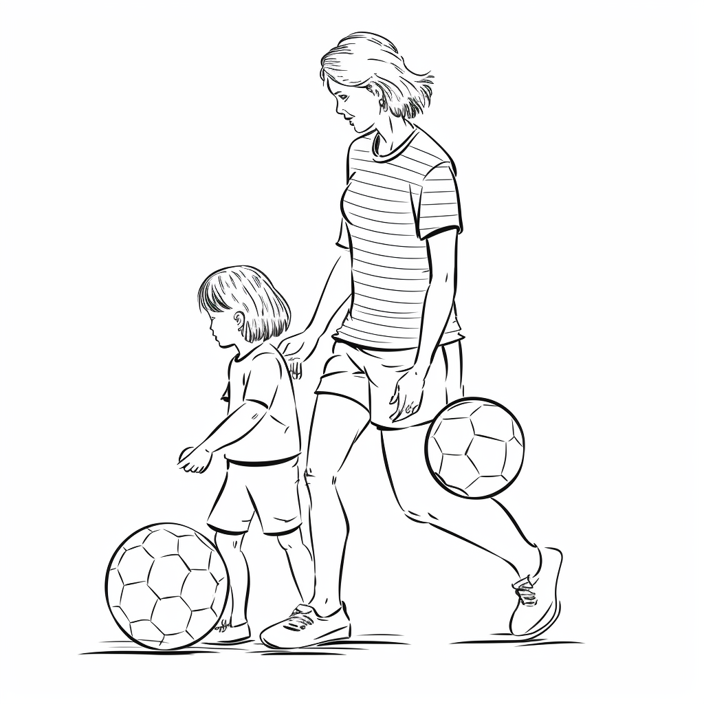 black and white football clipart