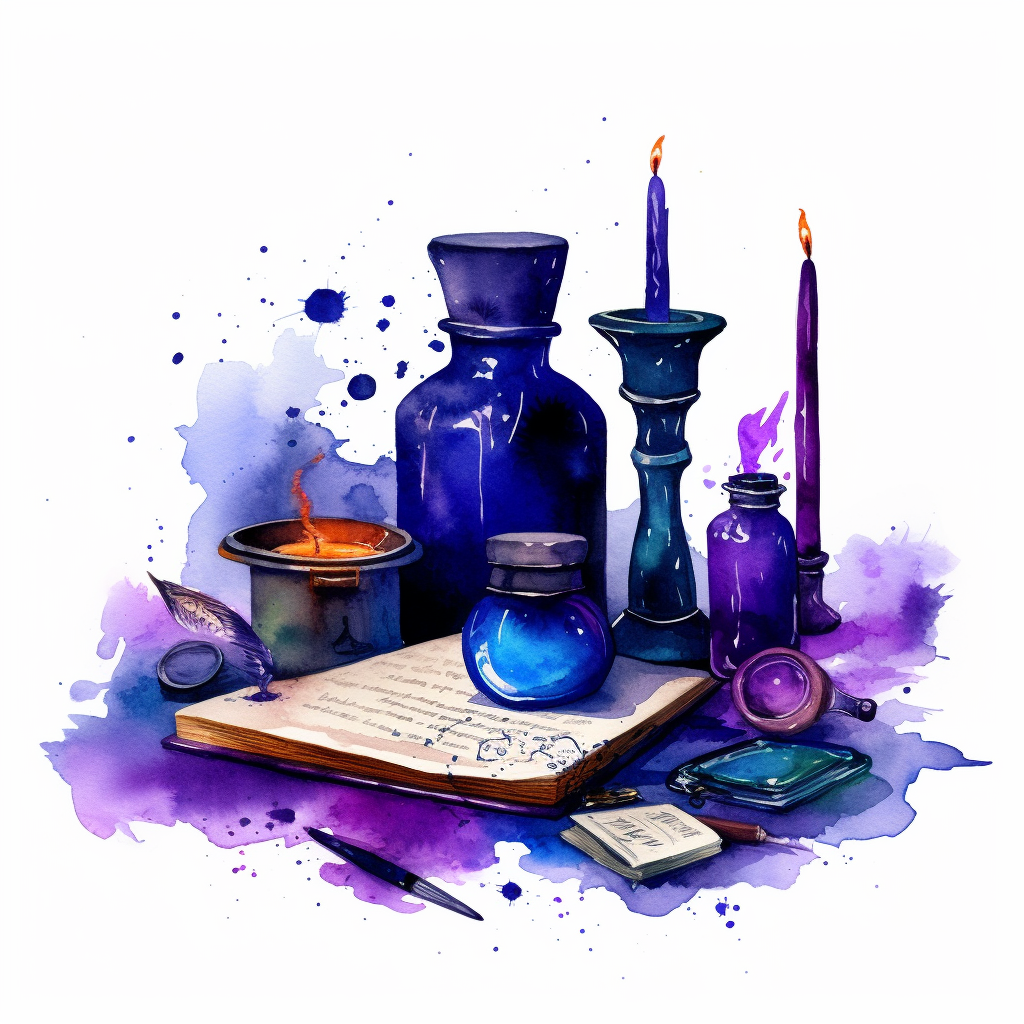 colorful scroll cliparts