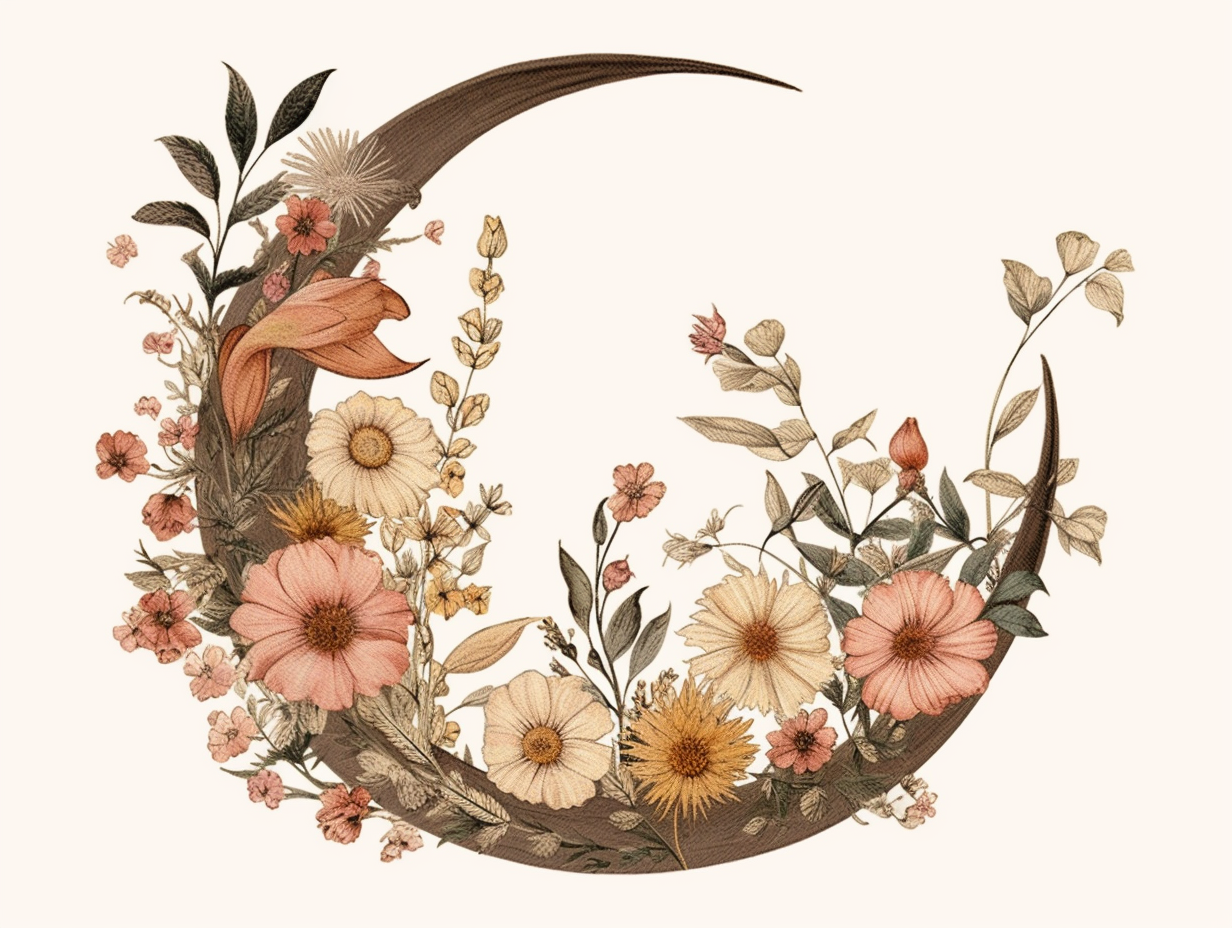 crescent shape cliparts