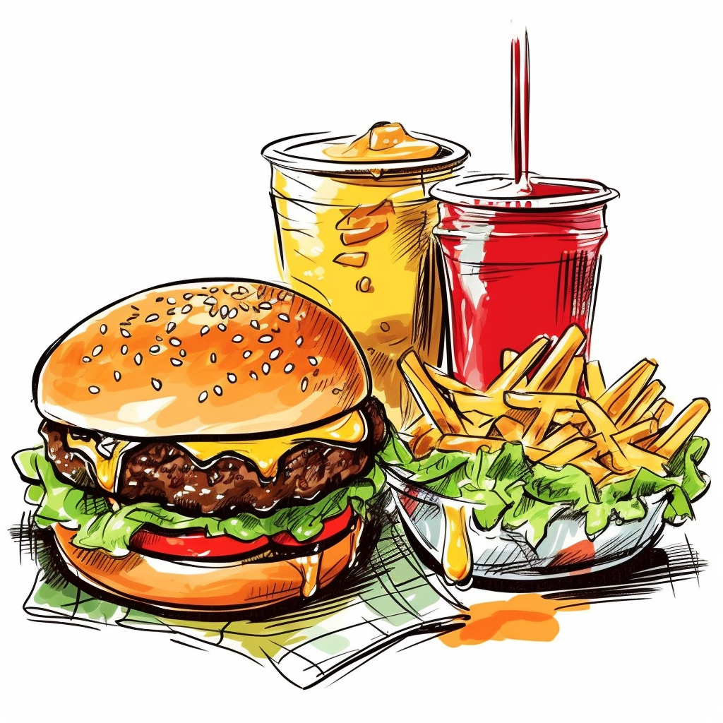 hamburger patty cliparts