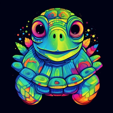 Celebrate International Turtle Day with a whimsical turtle artwork designed for clipart, stickers, and t-shirts. Create a charming and enchanting turtle character, adorned with vibrant colors and expressive eyes. Spark joy and curiosity, raising awareness for turtle conservation. Let your artwork inspire smiles and invite others to join in the celebration of these remarkable creatures.