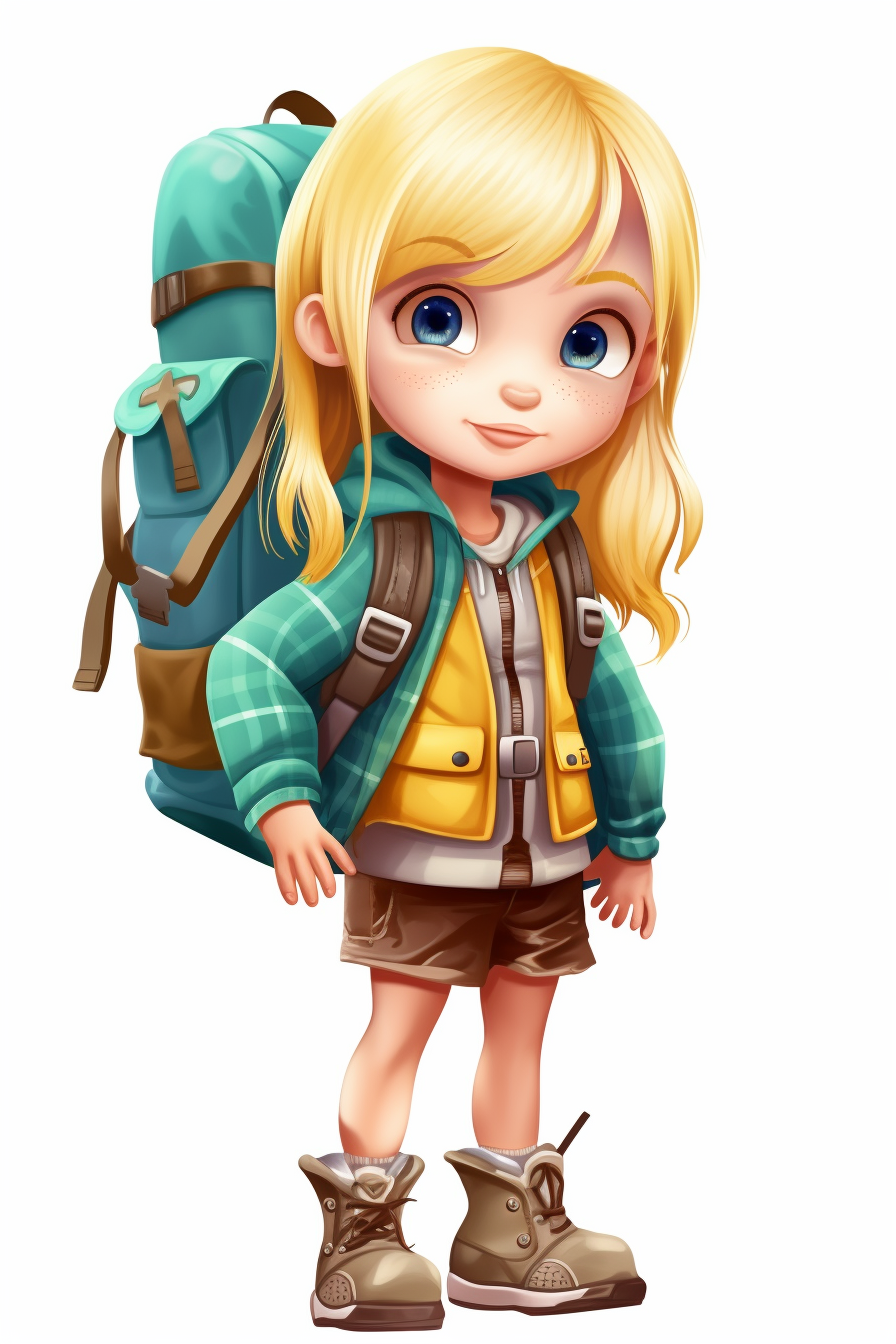 cute camp cliparts